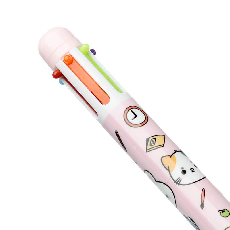 Puckator Ltd - Wholesale Pen - Adoramals Pets Multi Colour Pen (6 kleuren)4