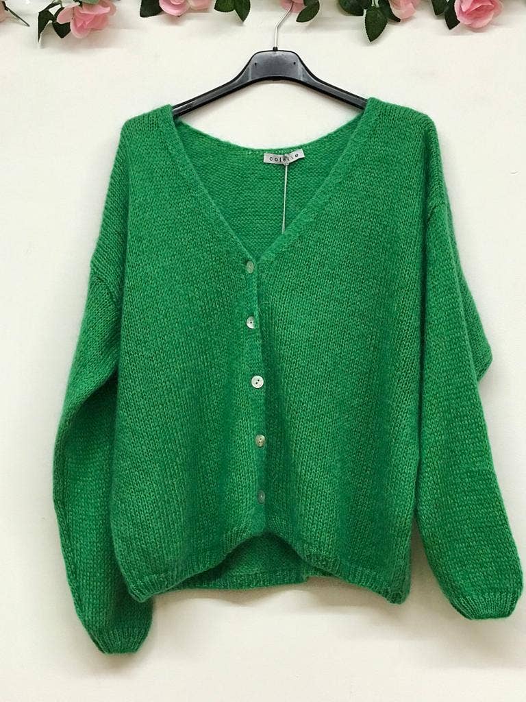 LINEN & COTTON HOUSE – Großhandel Jacke – Damen – 8561 JACKE AUS MOHAIRWOLLE, HERGESTELLT IN ITALIEN121