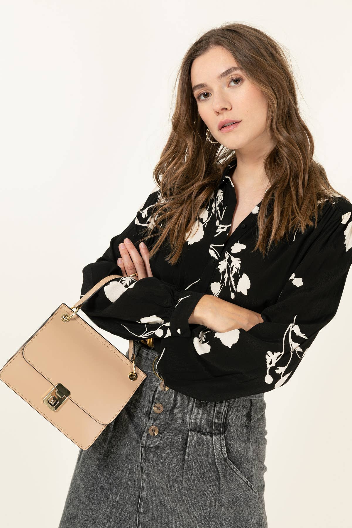 Cherry Paris - Vente Sac à main avec poignée sur le dessus – femme - Sac RITA - 400821