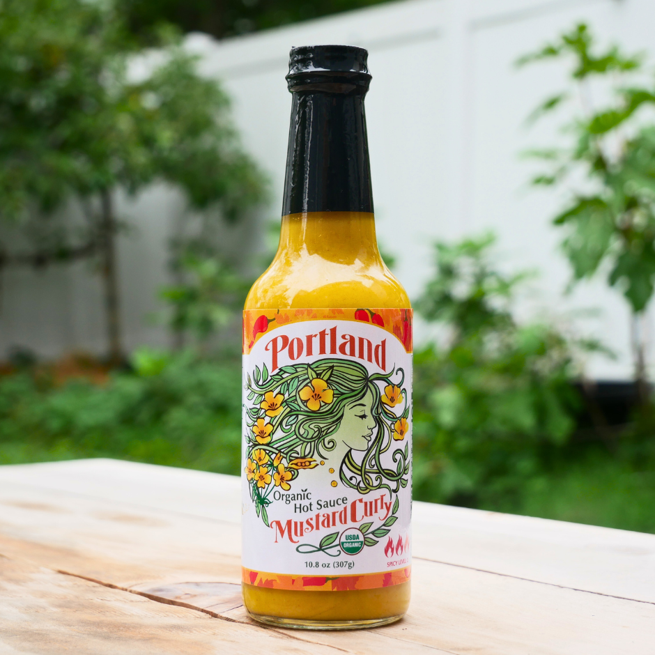 Portlandia Foods - Wholesale Hot Sauce - Portlandia Organic Hot Sauce Mustard Curry5