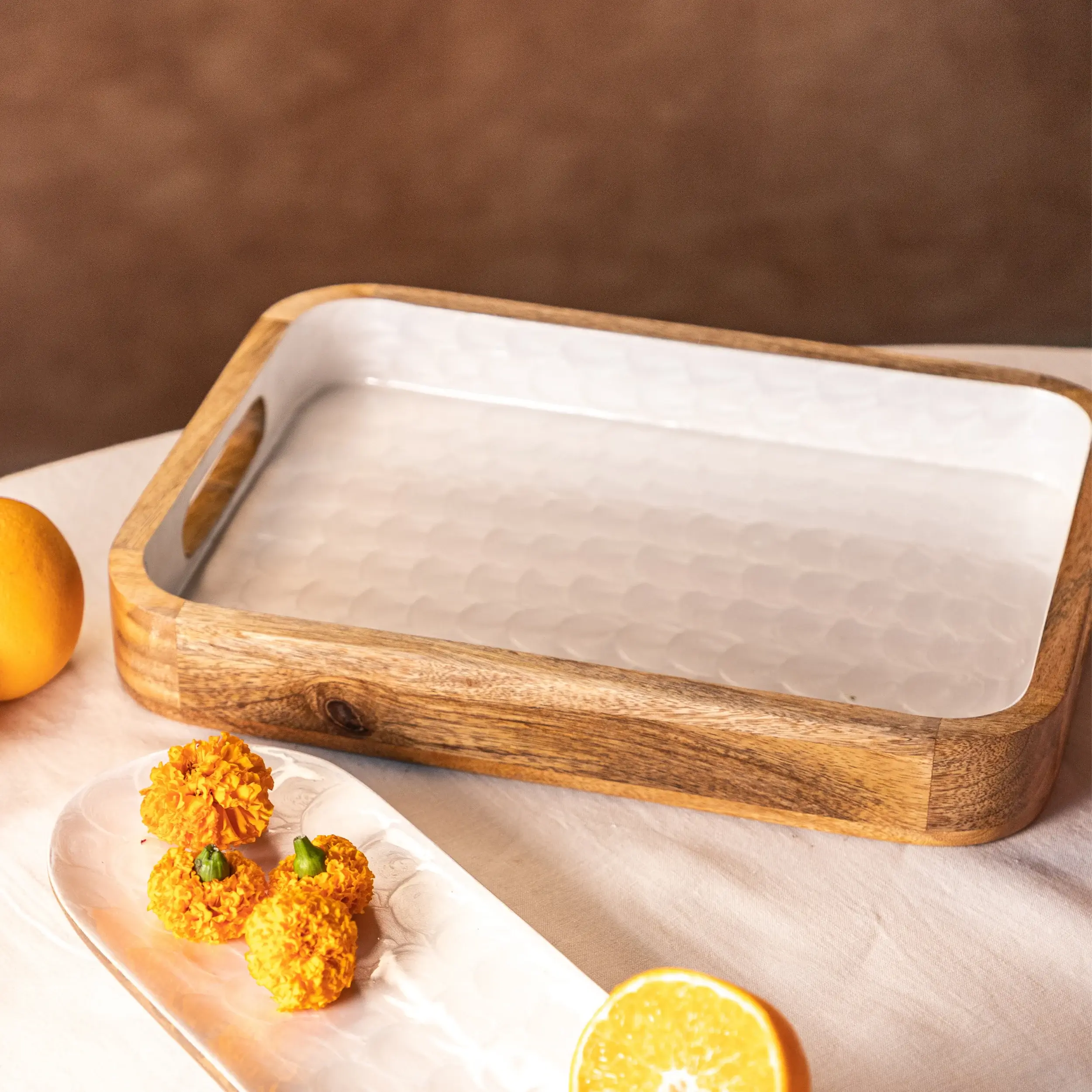Muun Home - Wholesale Serving Tray - Enamel Serving Tray1