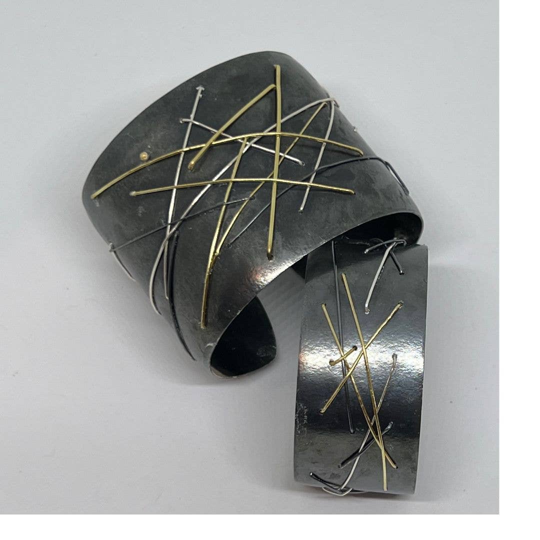 Suzanne Schwartz Jewelry - Wholesale Cuff Bracelet - Criss Cross Cuff1