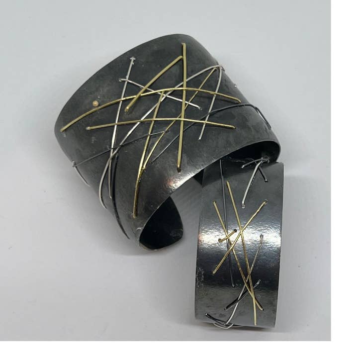 Suzanne Schwartz Jewelry - Wholesale Cuff Bracelet - Criss Cross Cuff1