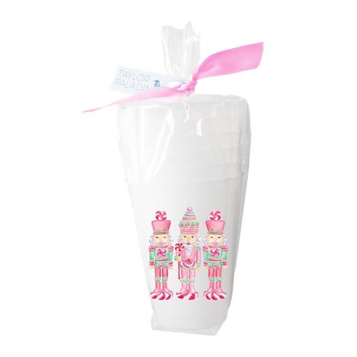Candy Nutcracker Frosted Cup for wholesale by Taylor Paladino