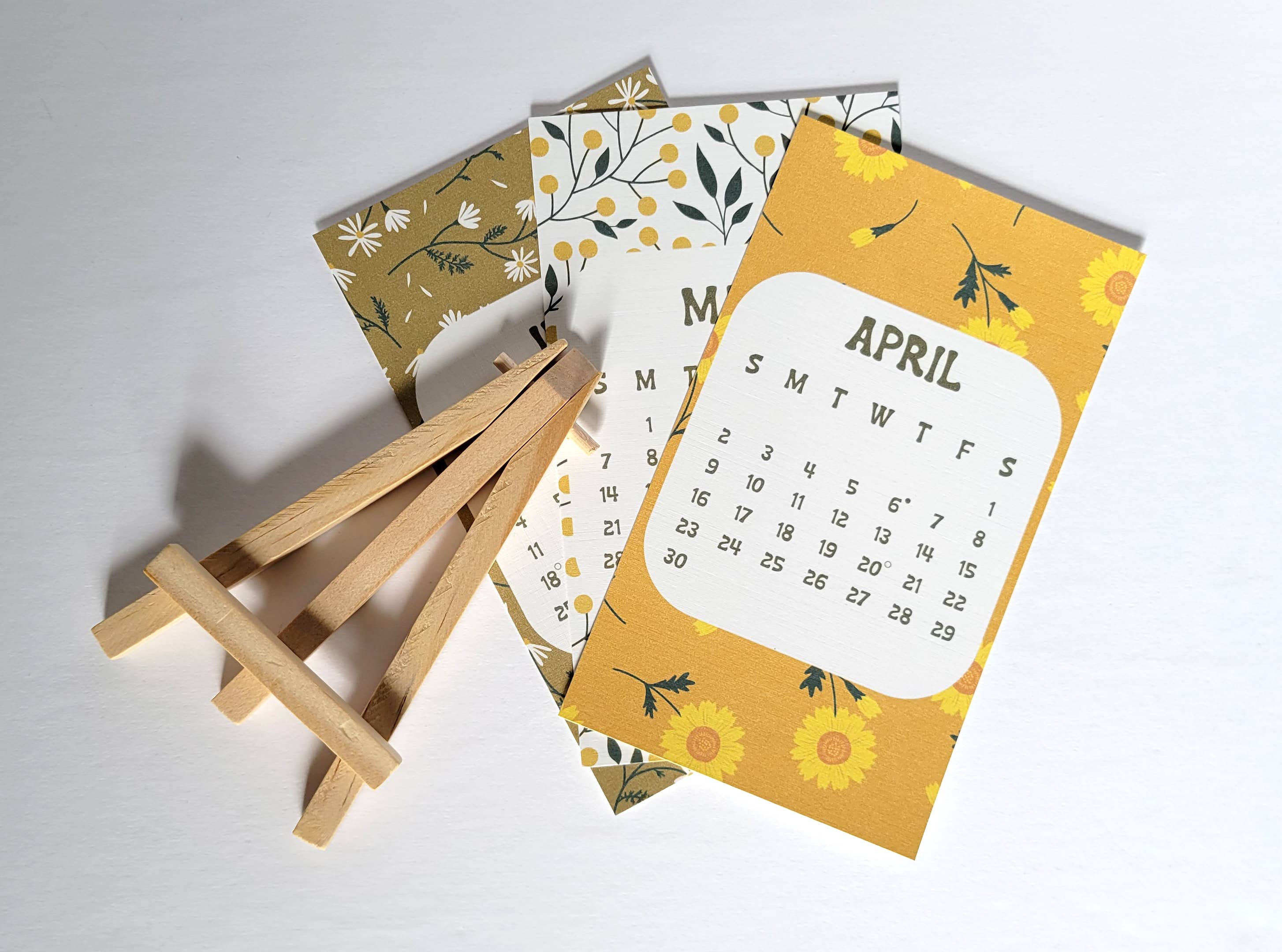 Lucky Dog Design Co. - Wholesale Calendar - Bees & Wildflowers 2026 Desk Calendar6