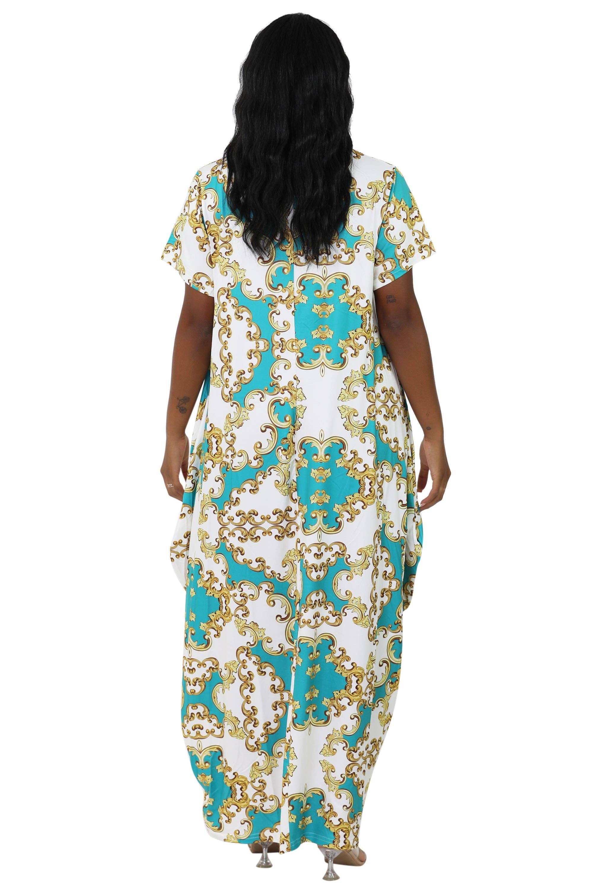 Advance Apparels – Großhandel Kleid – Damen – Langer Kaftan/Kleid 2222/D210042