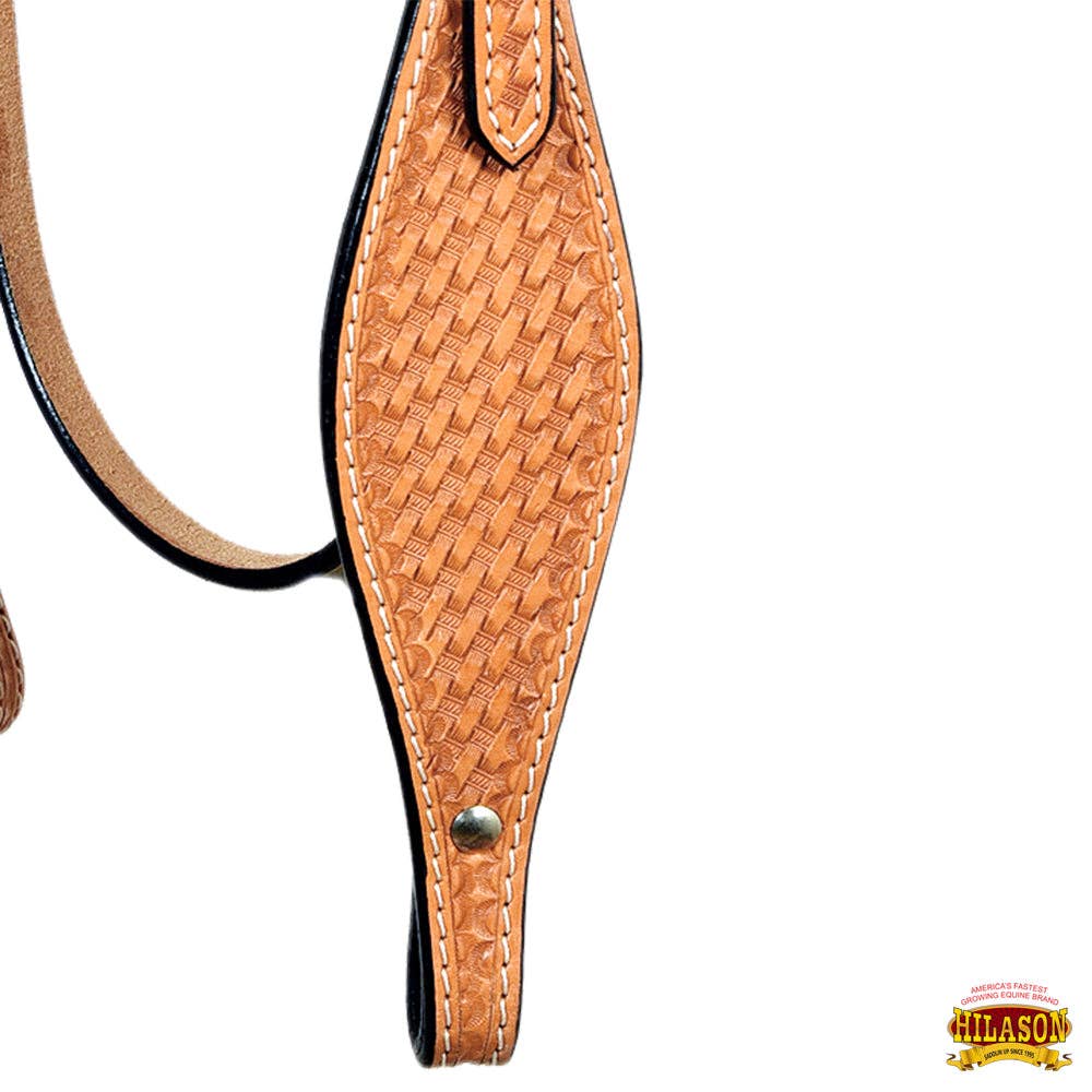 HILASON - Wholesale Horseback Riding Gear - HILASON Western Horse Headstall Breast Collar Set Tack Genuine American Leather | For Horses Headstalls139