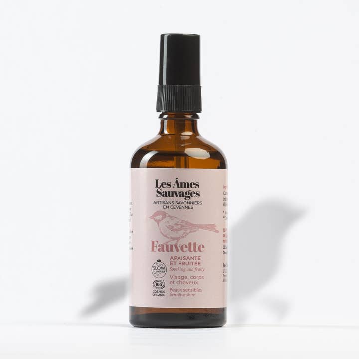 LES ÂMES SAUVAGES - Wholesale Bath/Body Oil - Fauvette organic multi-purpose oil - Soothing & fruity -100ml0