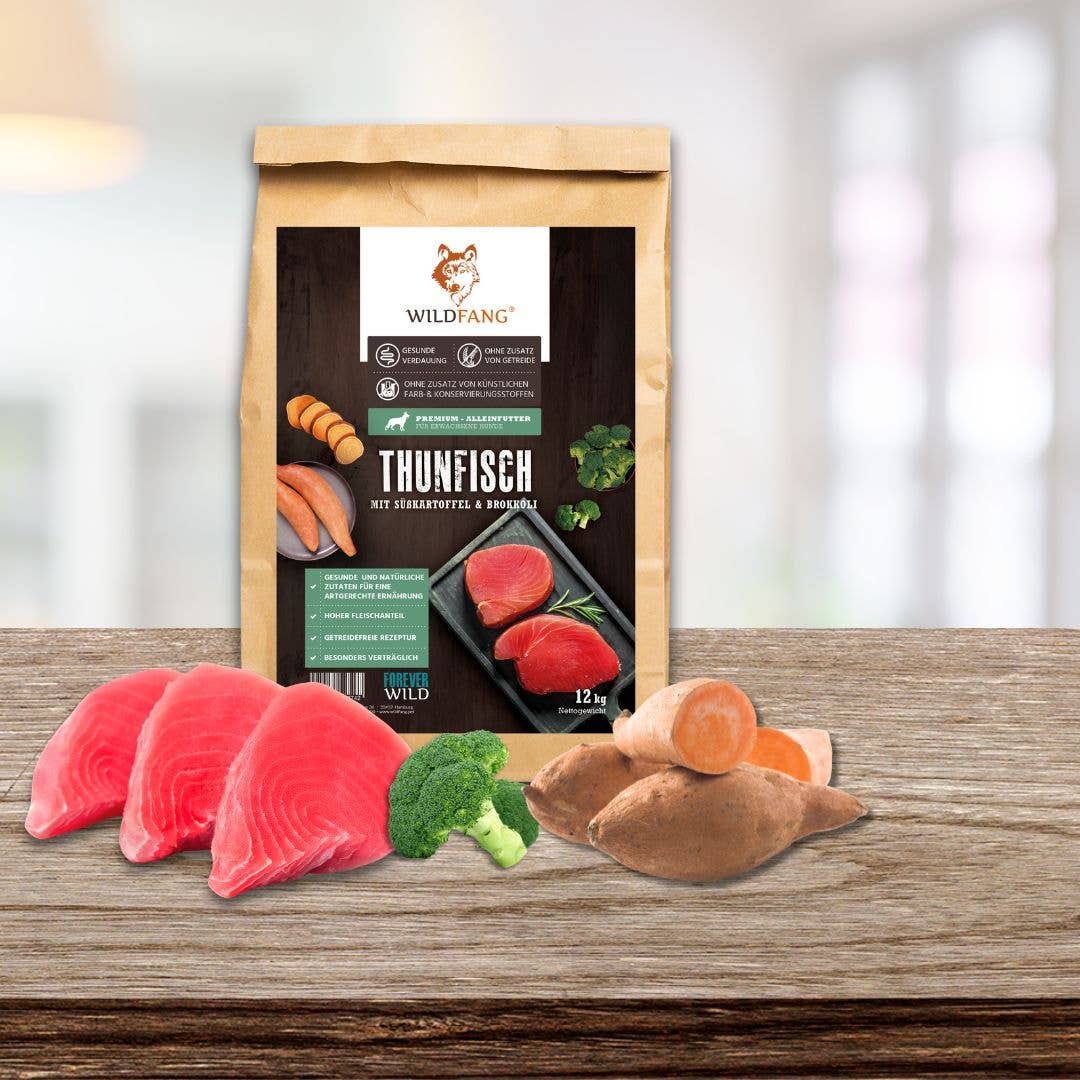 WILDFANG - Wholesale Pet food – Dog - Dry food economy pack 2 x 2 kg with tuna fish - grain-free8