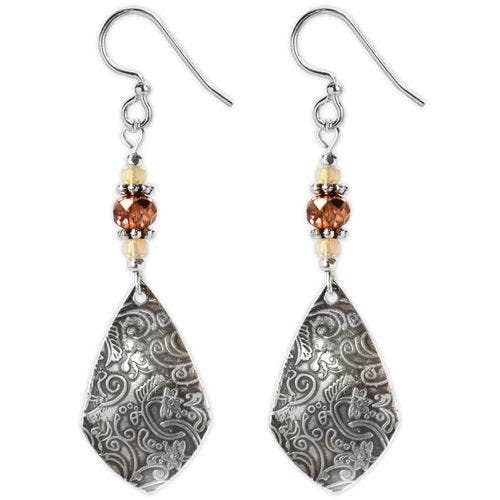 Jody Coyote - Wholesale Dangle Earrings - Etched in Time Earring4