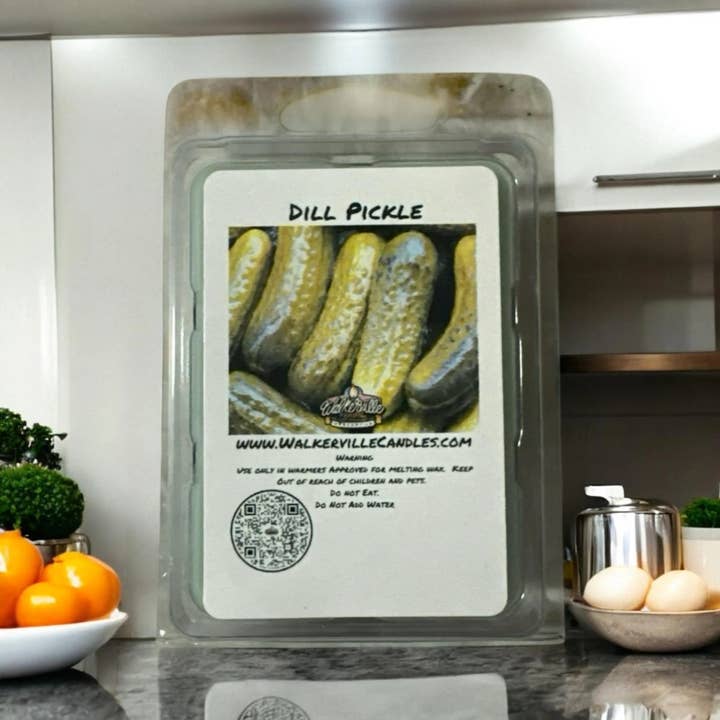 Dill Pickle Eco-friendly Melt/Bar for wholesale by Walkerville Candles