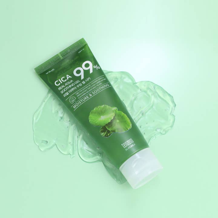 NuEats - Vente Crème hydratante pour le visage - TENZERO GEL APAISANT RÉEL AQUA CICA - 120 ml1