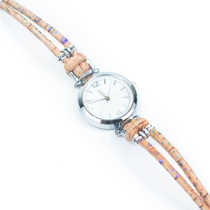 Meninas Bonitas Cork - Wholesale Wrist Watch - Women's - handmade cork watch WA-1866