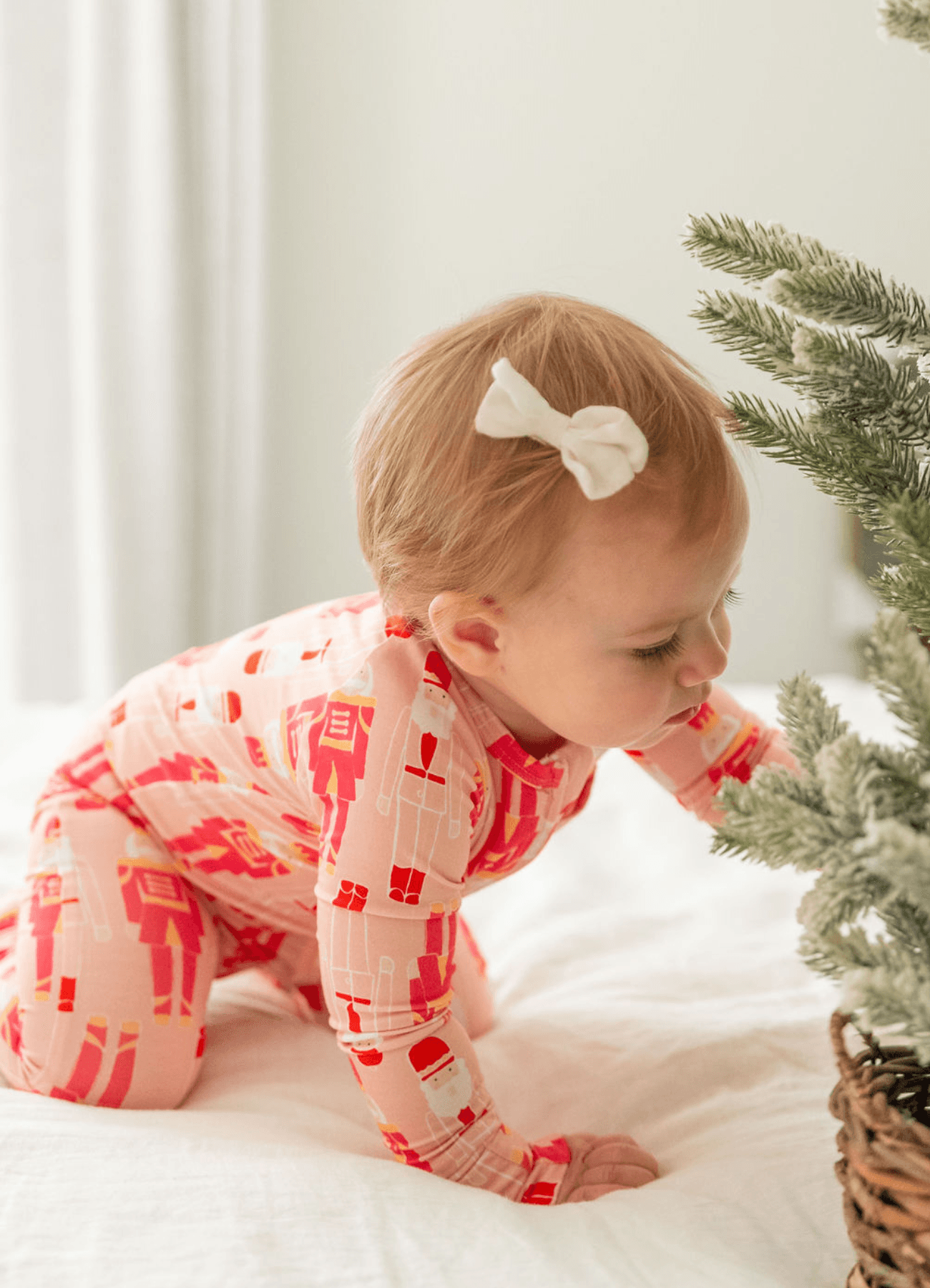 PB & Grape - Wholesale Jumpsuit - Baby - Pink Nutcrackers Zip Romper2