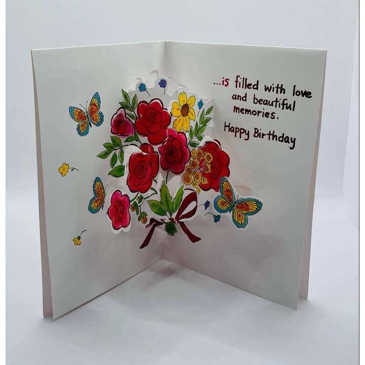 DICKENS INC. - Wholesale Birthday Card - Birthday Pop Up Card |DKN | SM | PB2242