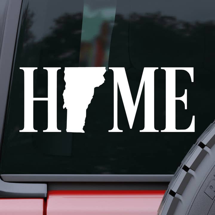 Calcomanía Vermont Home para coche y portátil para venta al por mayor de AO Designs LLC