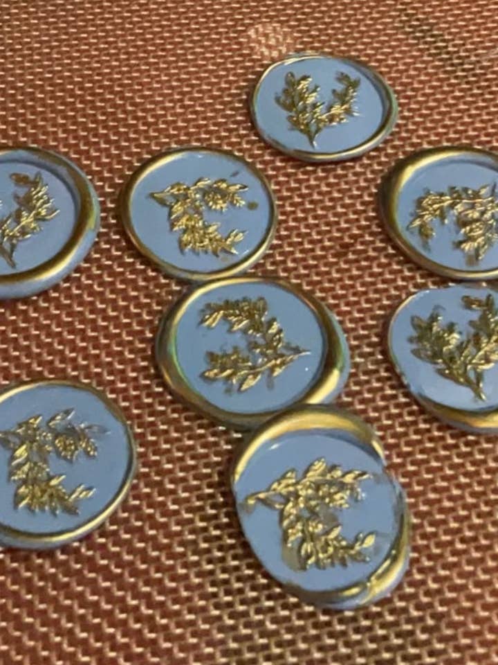 Winter Foliage Envelope Seals for wholesale by Sonshine Paperie