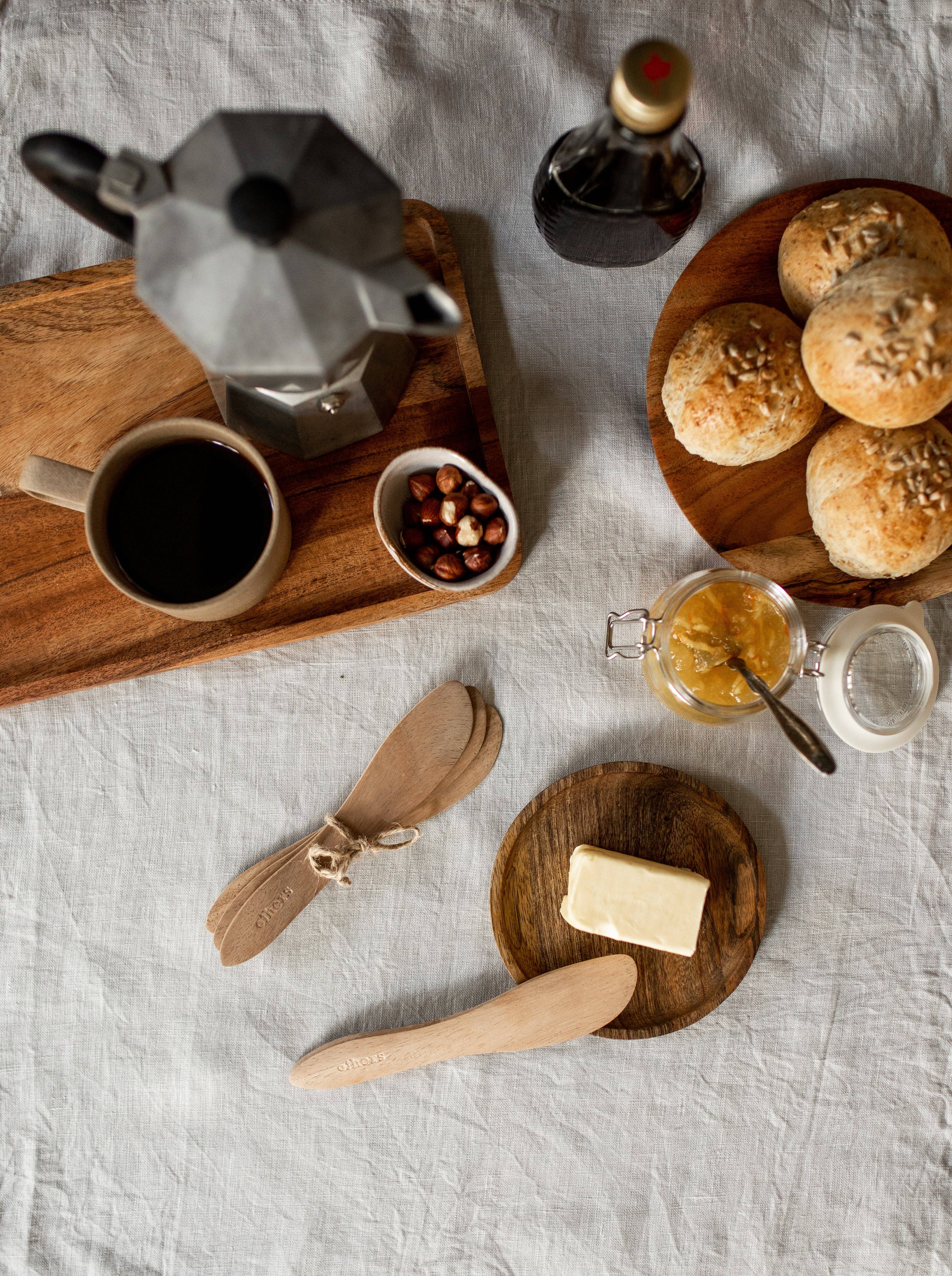 Others Trade for Hope - Wholesale Kitchen/Utility Knife - Wooden Butter Knife, Pack of 23