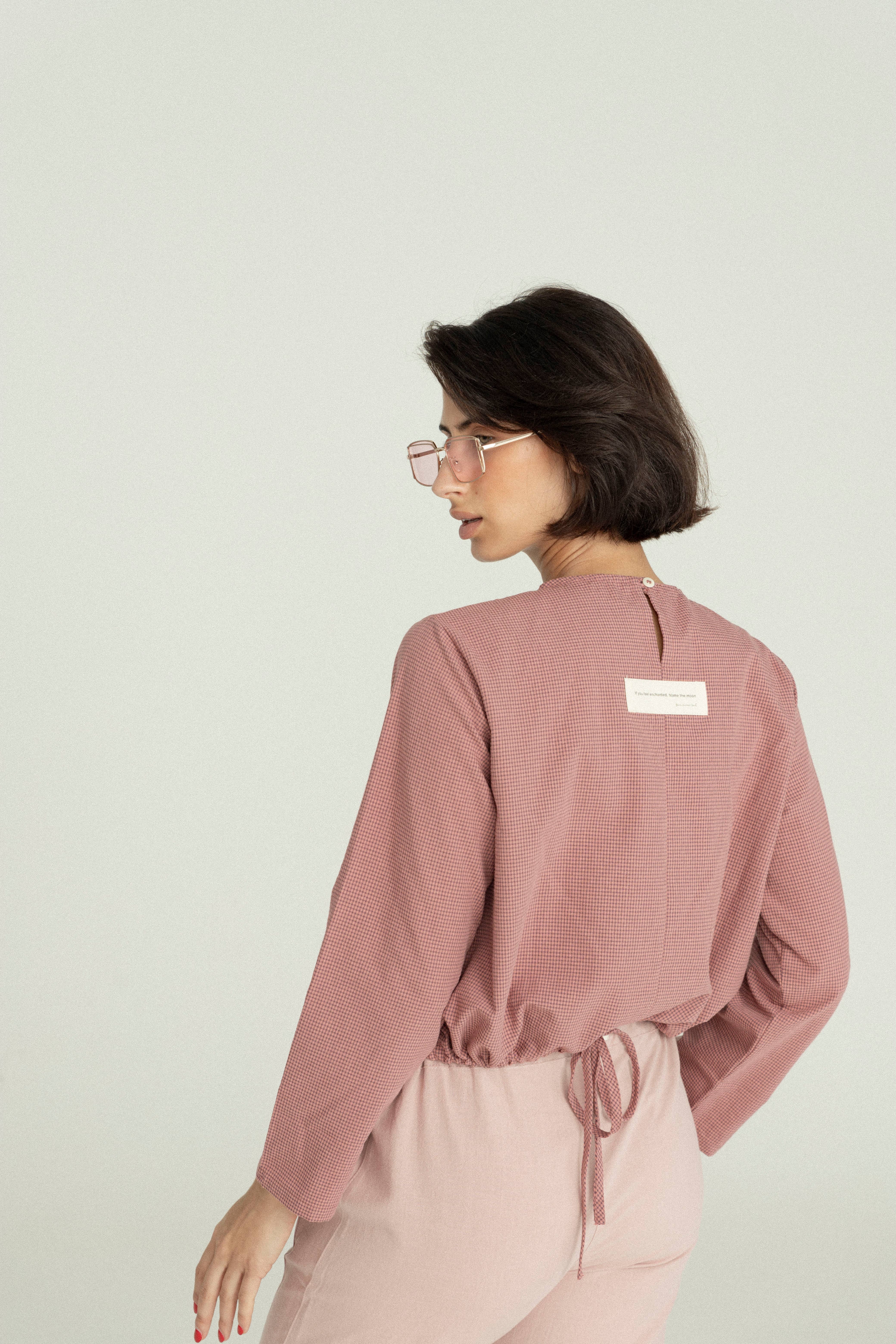 Your Human Soul - Wholesale Sweater Vest - Women's - 13h - long sleeve top scrunch 3