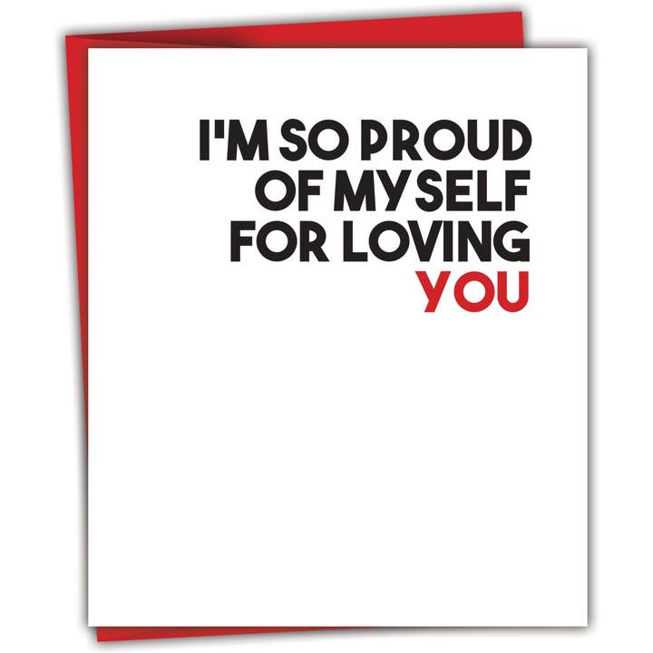 Sono così orgoglioso di me stesso per la vendita all'ingrosso da parte di Black and White and Red All Over