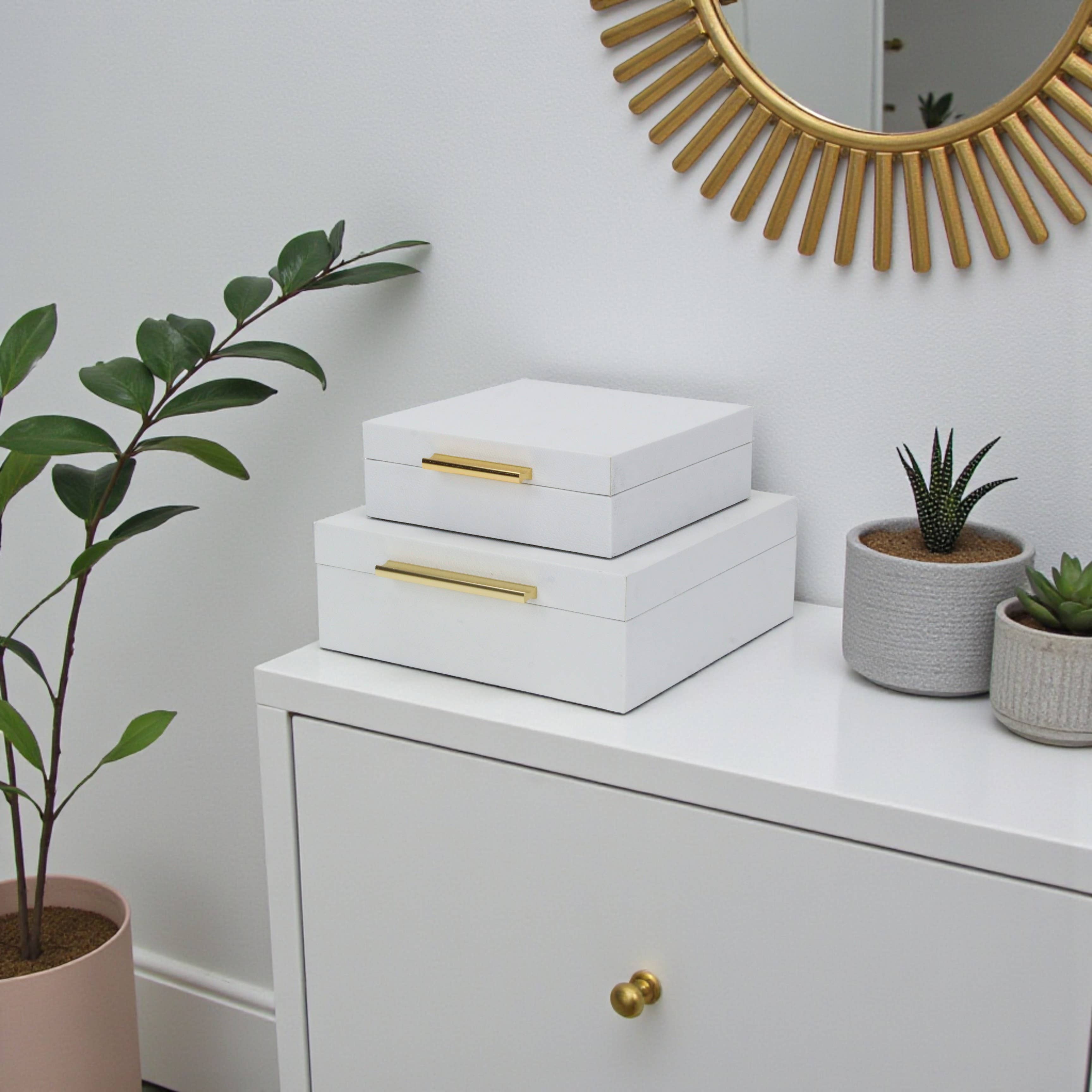 Cheungs Home Decor - Wholesale Decorative Box - Lusan Square Decorative Box Set86