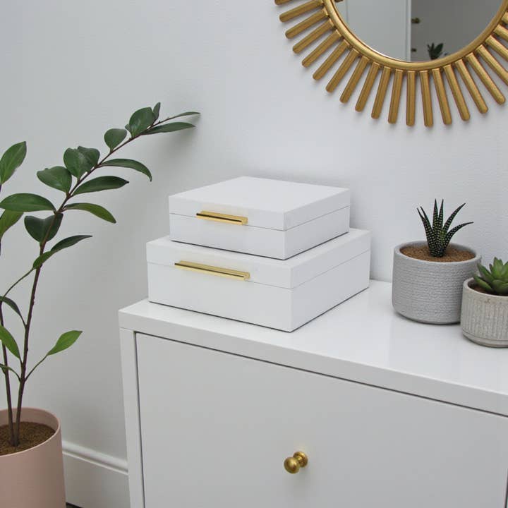 Cheungs Home Decor - Wholesale Decorative Box - Lusan Square Decorative Box Set86