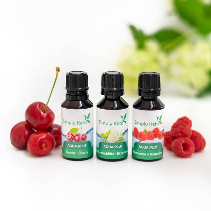 Simply Keto - Wholesale Flavored/Infused Water (Non-Carbonated) - aqua plus cherry3