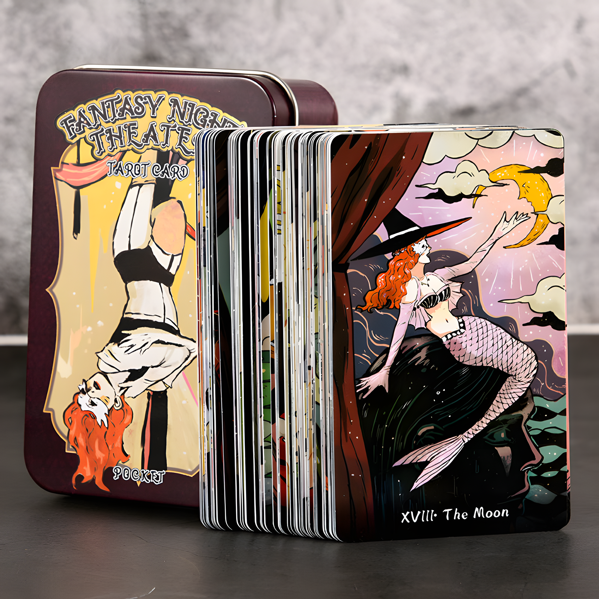 Vermilion Collection – wholesale Tarot cards – Fantasy Night Theater Tarot15