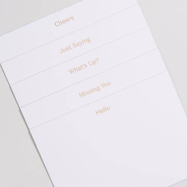 Greetings Notecards for wholesale by Dear Annabelle