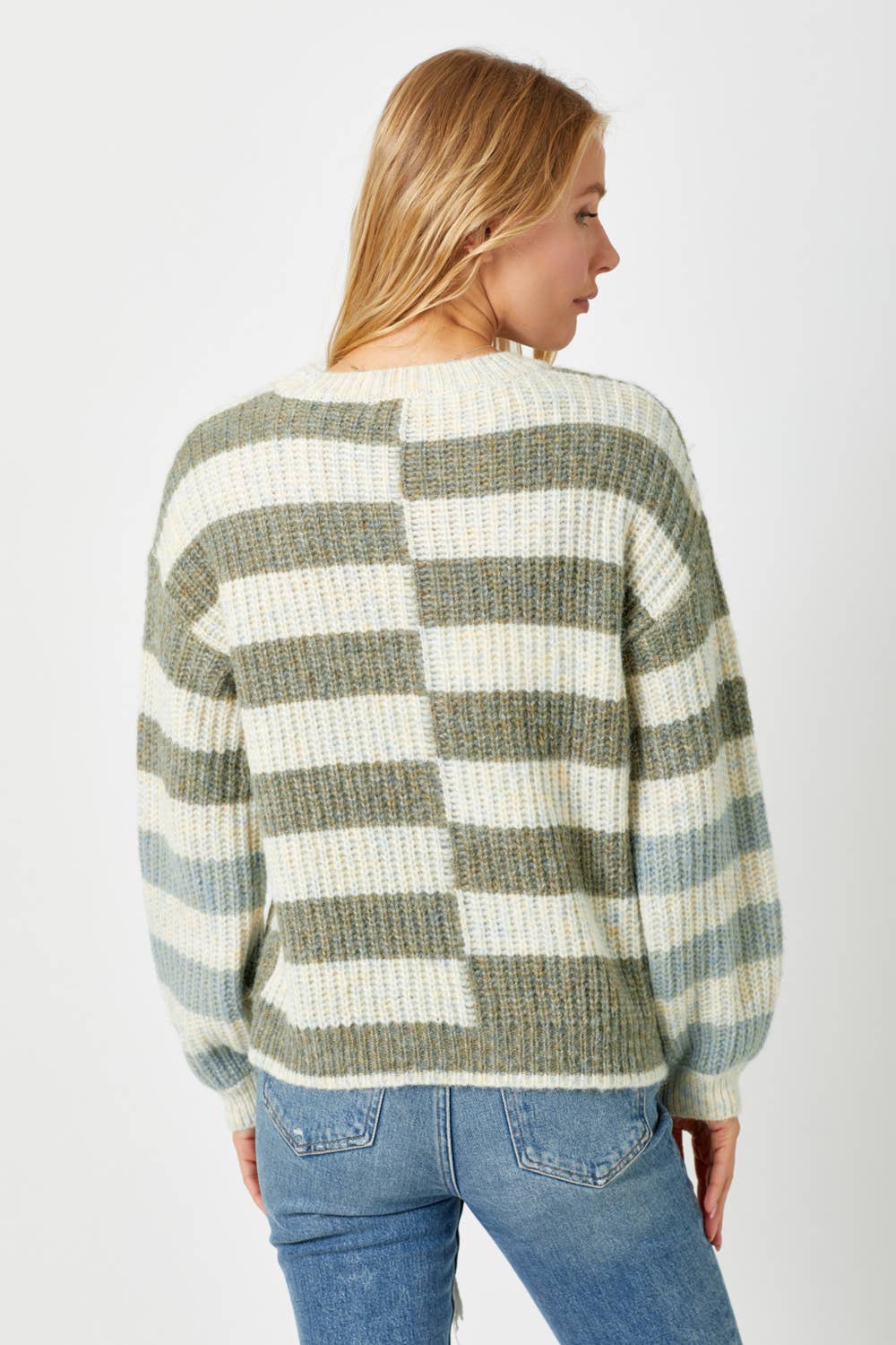 Mystree - Venta al por mayor Jersey de punto - Mujer - Suéter de rayas múltiples 5762311