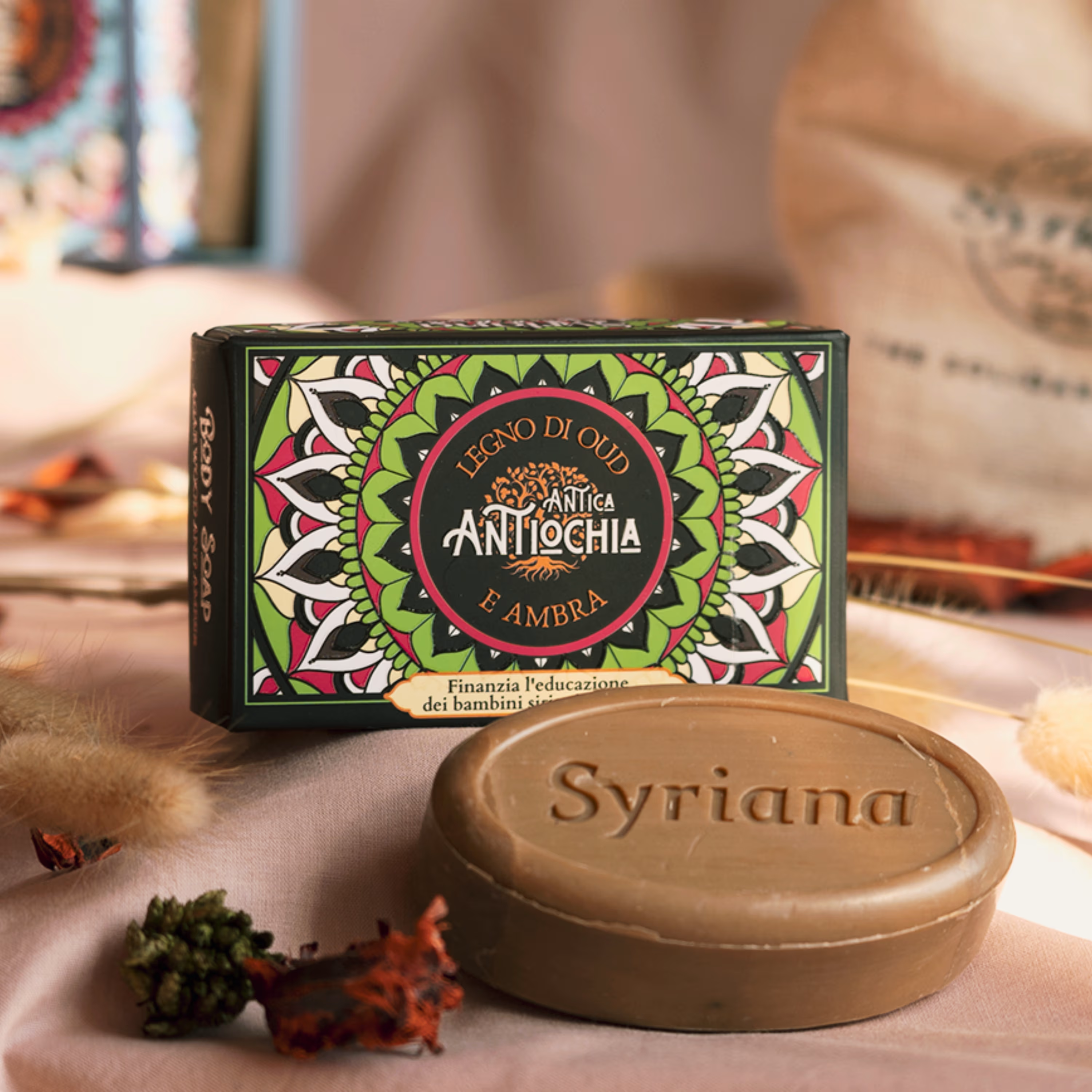 Syriana - Wholesale Bar Soap - Aleppo Soap Scented with Damask Rose, Black Musk, Oud-Amber2