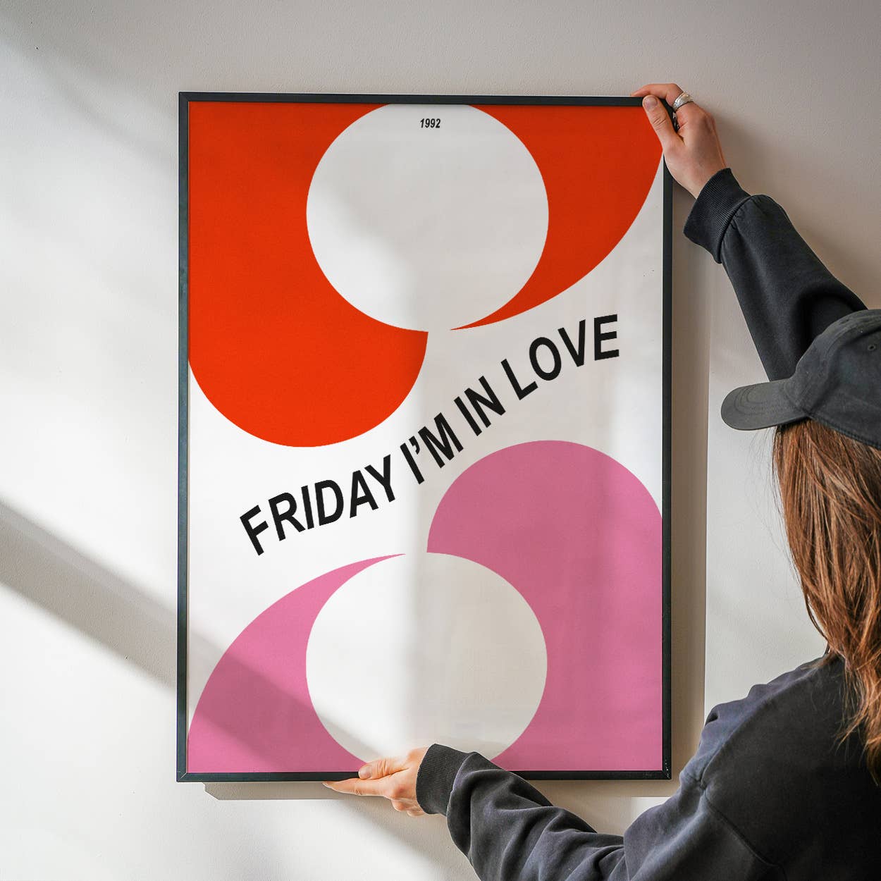 Fanclub - Wholesale Art Print - Friday I'm in Love Retro Music Quote Wall Art Print4