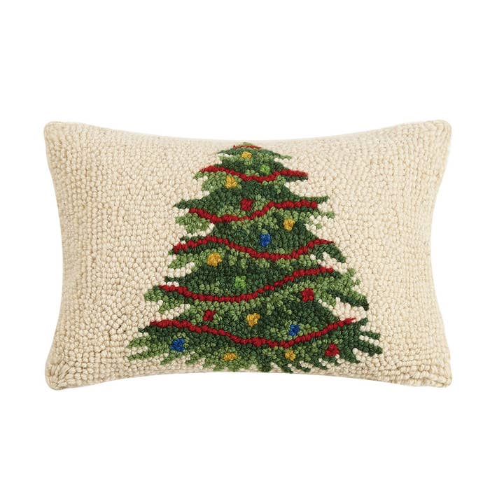 Christmas Tree Hook Pillow for wholesale by Peking Handicraft