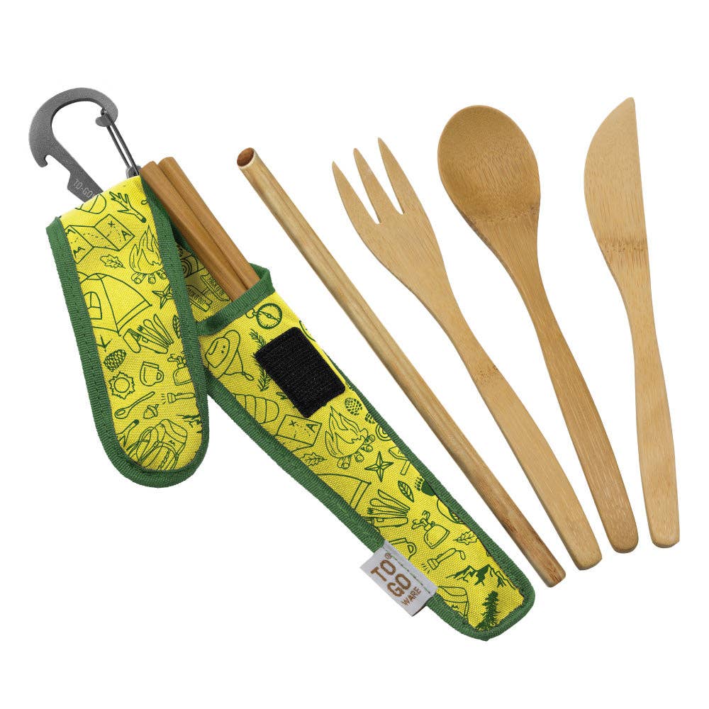ChicoBag & To-Go Ware - Wholesale Assorted Cutlery Set - To-Go Ware Bamboo Utensil Set - Premium2