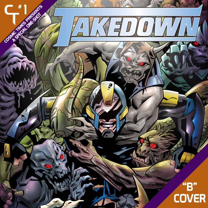Cosmic Times - Wholesale Book - Adult - Takedown - Special One-Shot - Phil Hester - Variant Edition