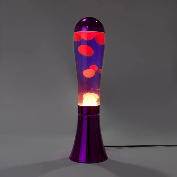 Balvi - Wholesale Accent/Desk Lamp - Lava Lamp, Magma, purple/red, Aluminum, 220 - 240 V