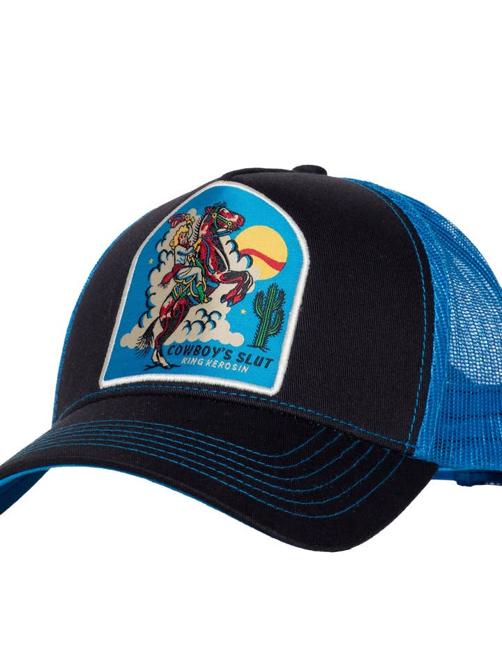 Trucker Cap "Cowboy's Slut" for wholesale by KING KEROSIN