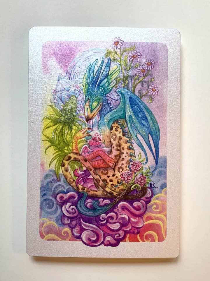 Edición Limitada de "El Tesoro de Griffin" Impresión Pequeña 6" x 9" para venta al por mayor de Secret Creatures