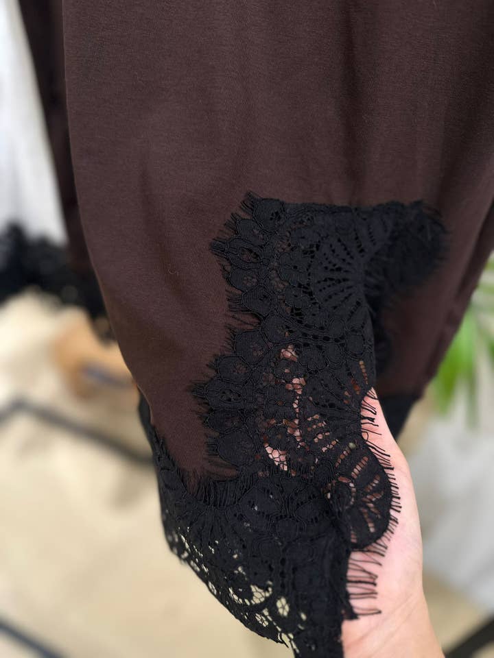 ADORA - Wholesale T-Shirt - Women's - Lace t-shirt1