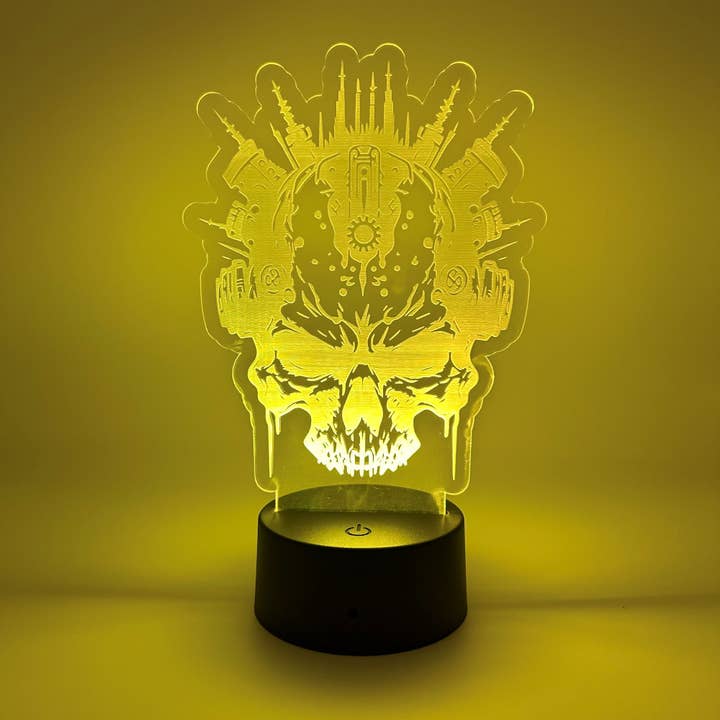 The 308 Collective - Wholesale Accent/desk lamp - Mechanical Skull LED Light | Mech Skull Lamp | Skull Gifts2