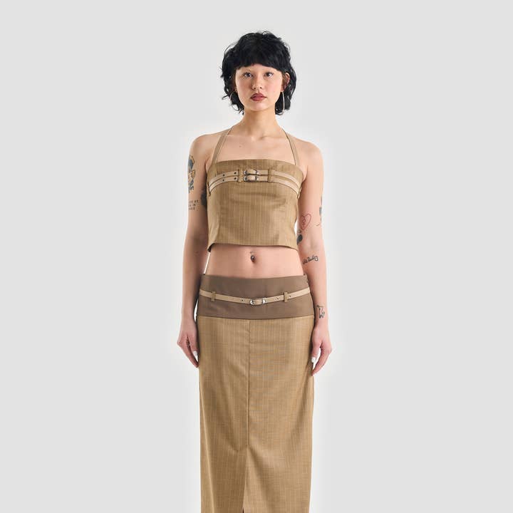 Saia Maxi Desordenada por atacado de Heretic Nine