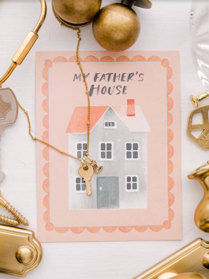 Collier Maison de Mon Père pour la vente par Dear Heart