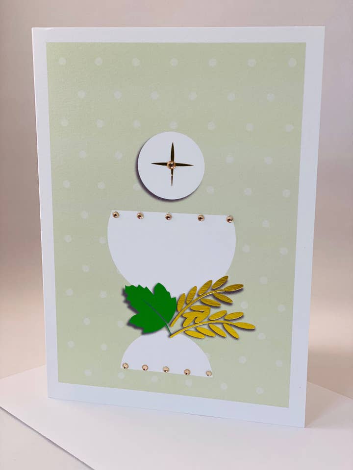 First Communion "Chalice" (10 Cards) for wholesale by Siemka Creations