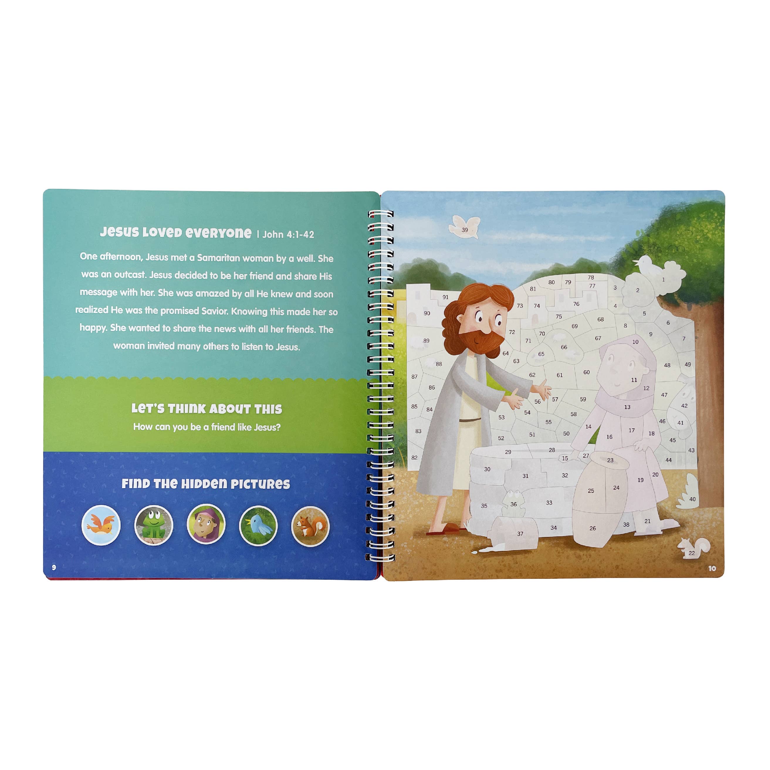 KangaToys - Wholesale Early Reader Book (6-8) - The Life of Jesus Sticker Stories from the New Testament11