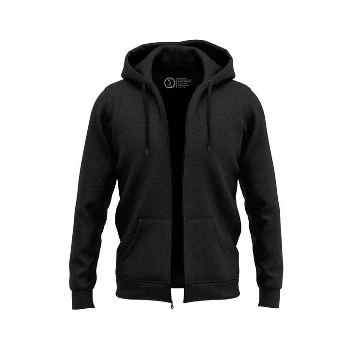 sweetlook – wholesale Hoodie – Men's – Mens Plain Zip Up Hoodies Jumper Fleece Hooded Sweatshirt2