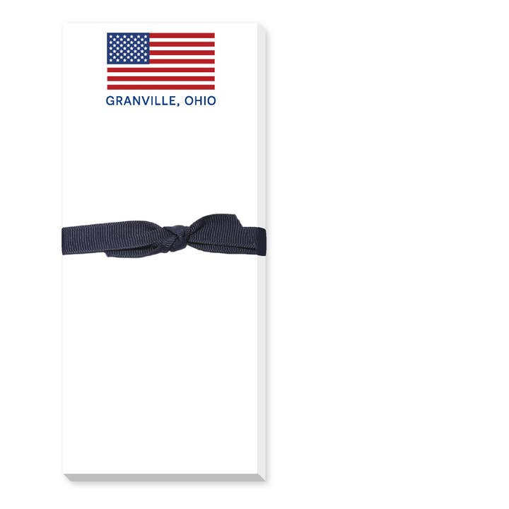 USA FLAG SKINNIE WITH CUSTOM CITY AND STATE for wholesale by Donovan Designs