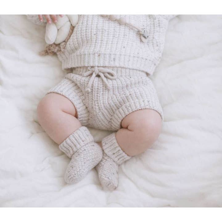 OLIVE & CRADLE - Wholesale Underwear/Diaper Cover - Baby - Chunky Knit Ribbed Bloomer4