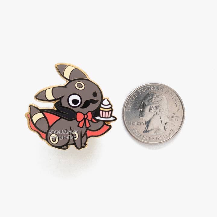 Geoffrey Siu Art LLC - Wholesale Lapel Pin/Button - Lump Sumbreon Pin (1.25")