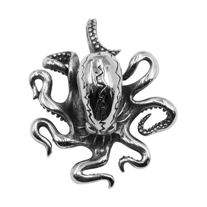 Bodywings - Wholesale Individual Charm/Pendant - stainless steel pendant “octopus”0