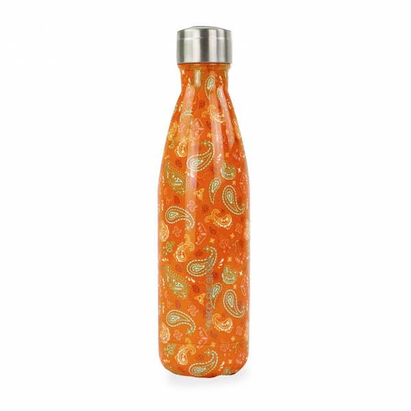 Bouteille isotherme 500 ml "Orange cachemire" pour la vente par YOKO DESIGN